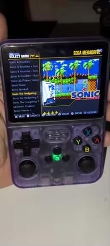 Customer photo review of RetroVault™ – Portable Retro Gaming Console