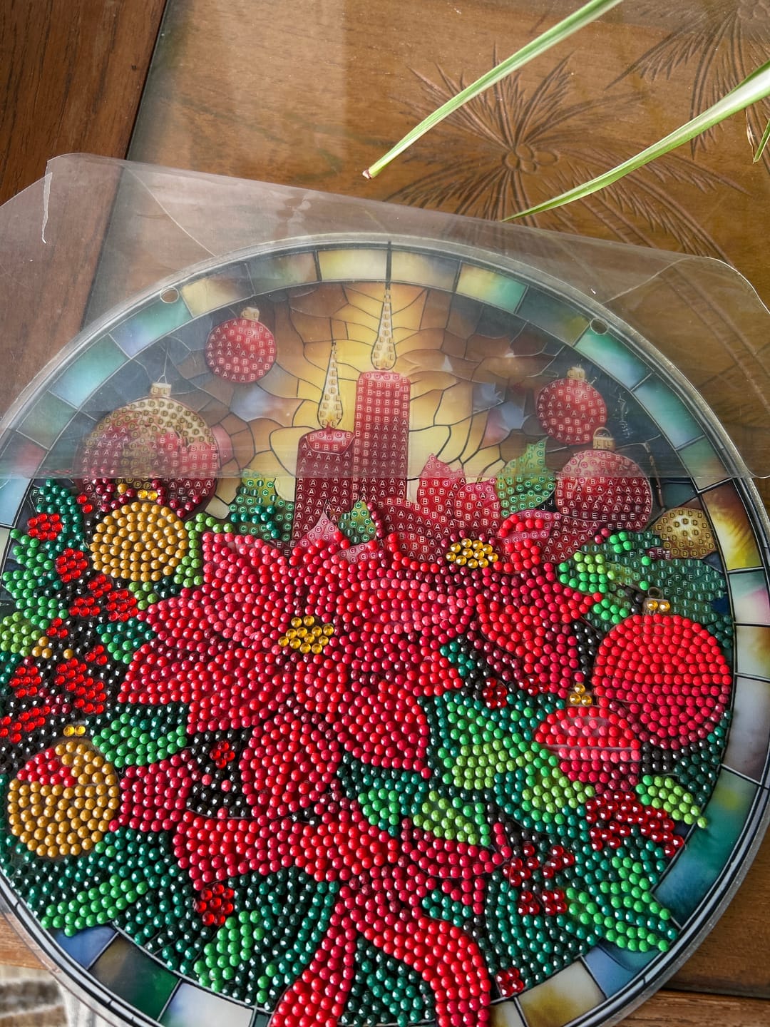 Customer photo review of Holy Night Crystal Art Hanging Decoration