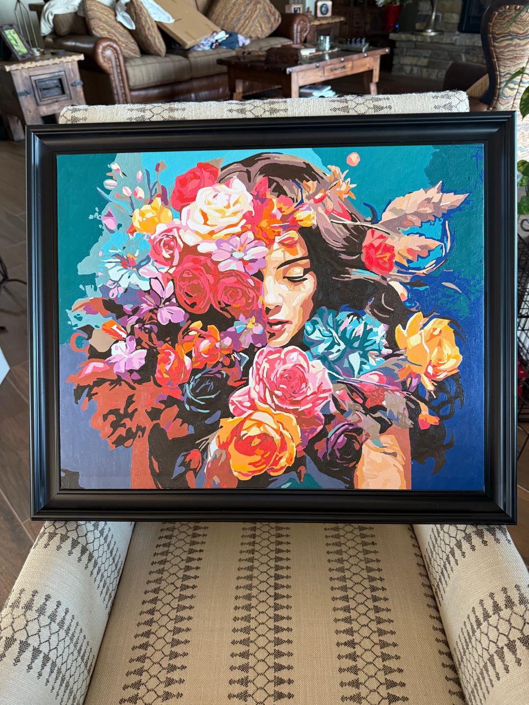 Customer photo review of Floral Embrace