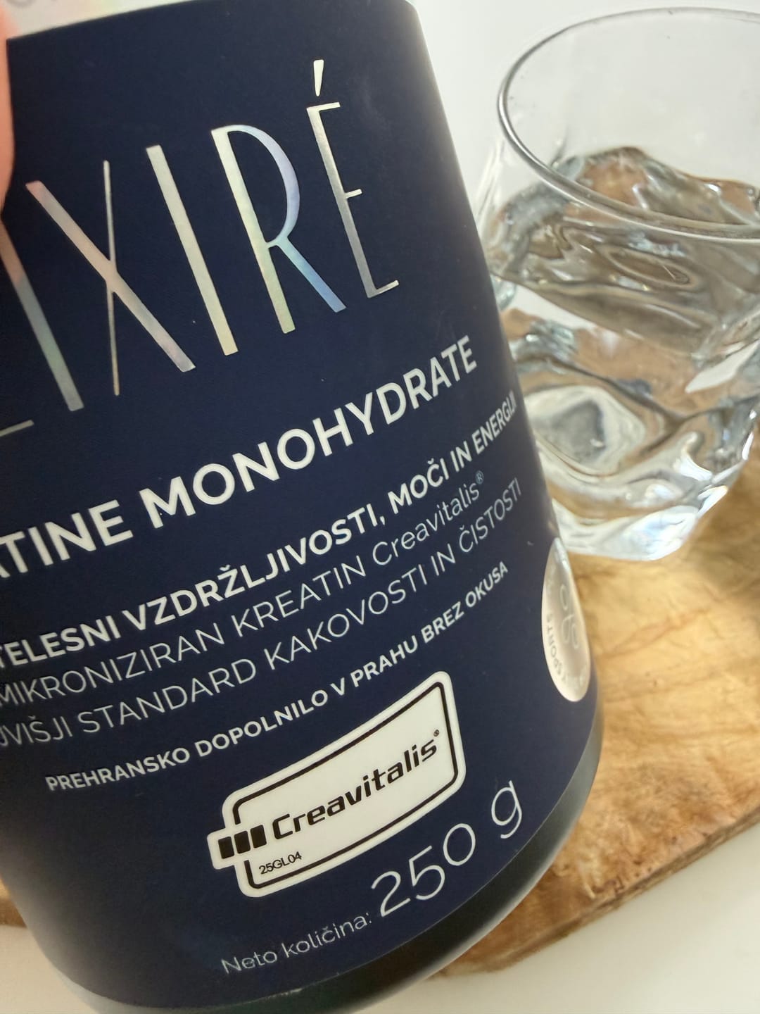 Customer photo review of CREATINE MONOHYDRATE Creavitalis®