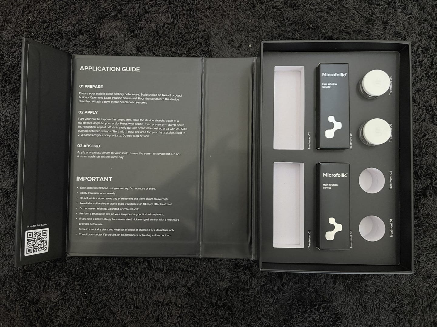 Customer photo review of Microfollic™ Hair Infusion System