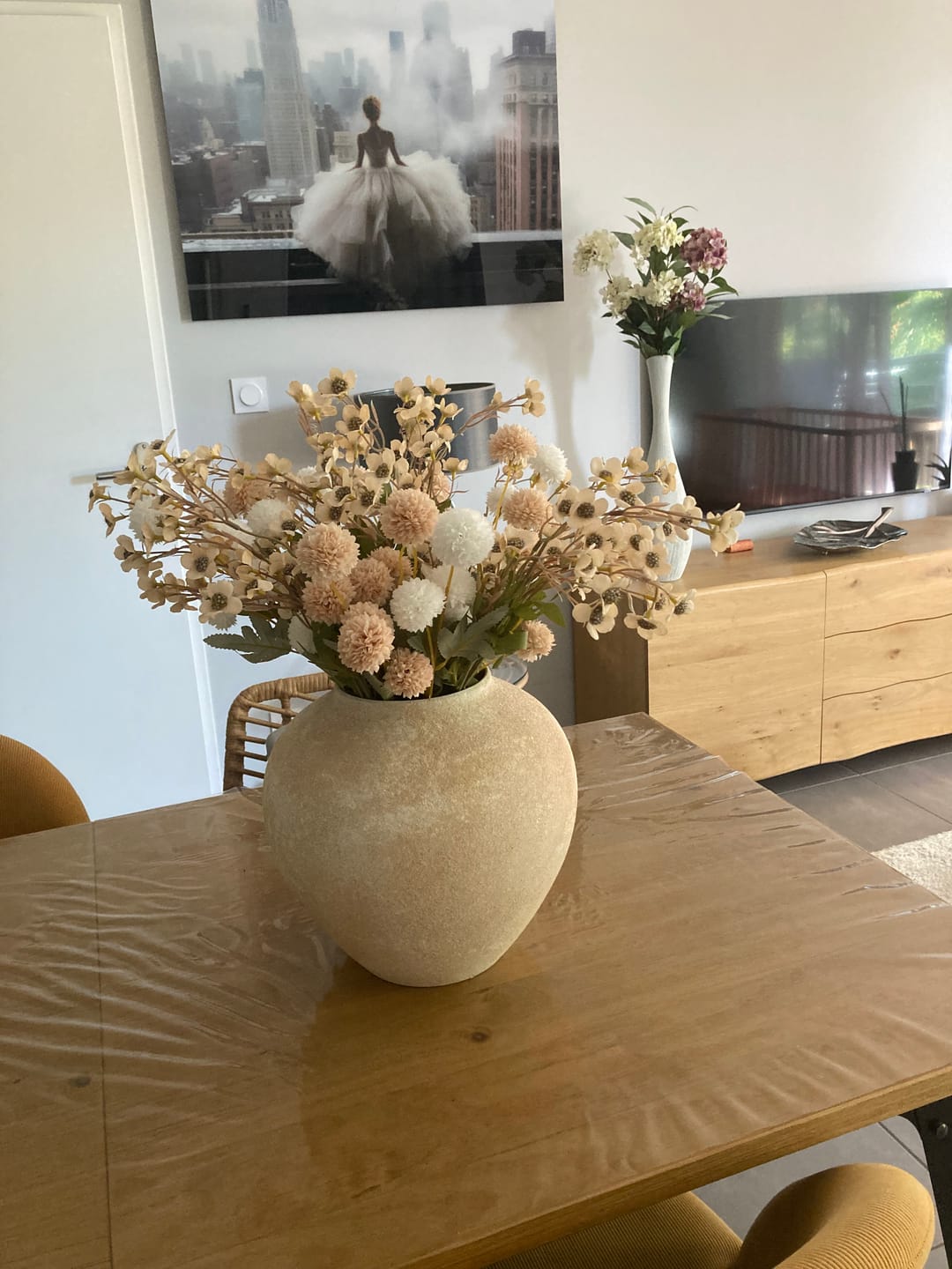 Customer photo review of Bouquet de Cire - Mélange beige