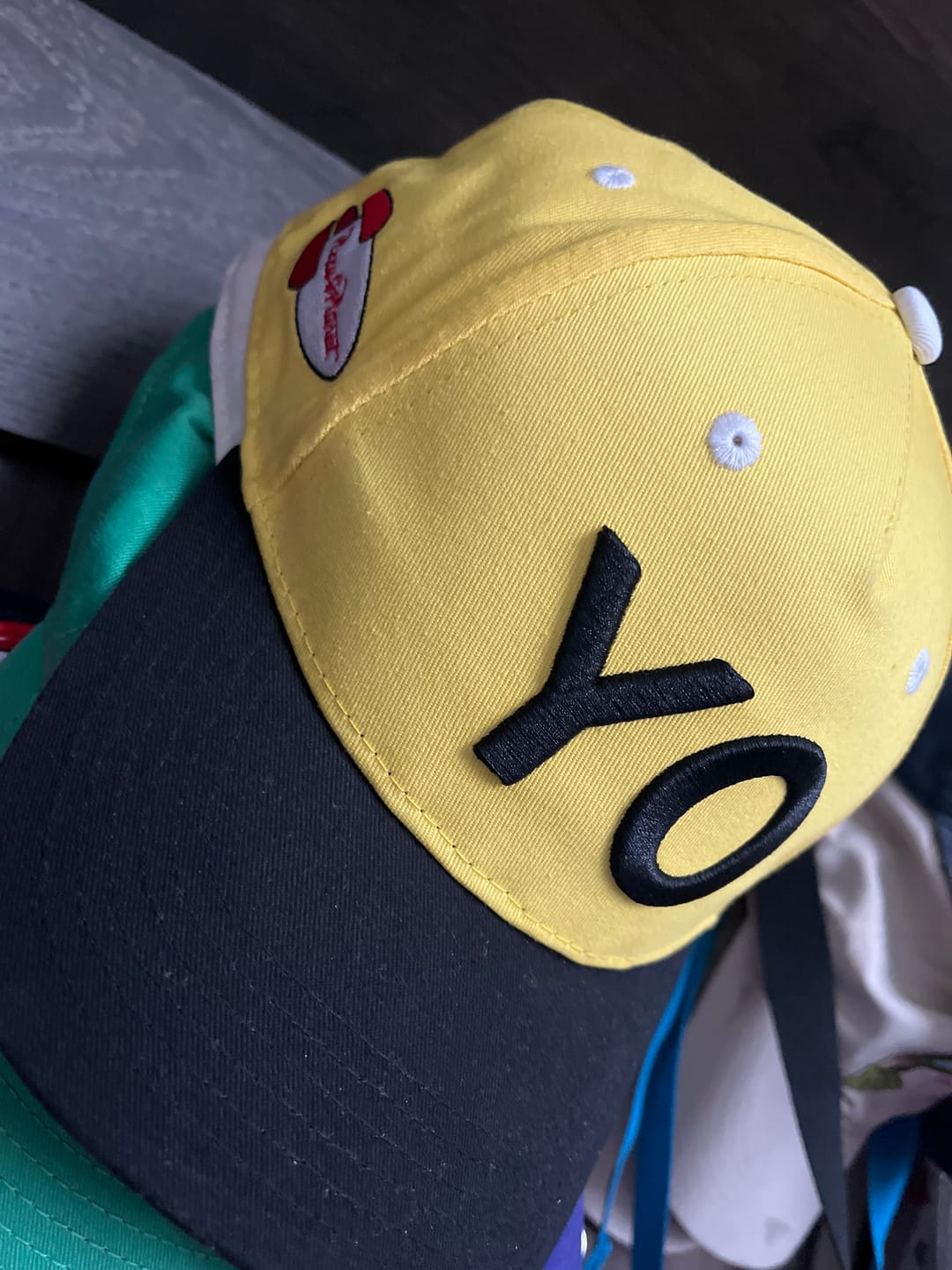 Customer photo review of Disney and Pixar Toy Story "YO Delivery Shuttle" – 5-Panel Hat