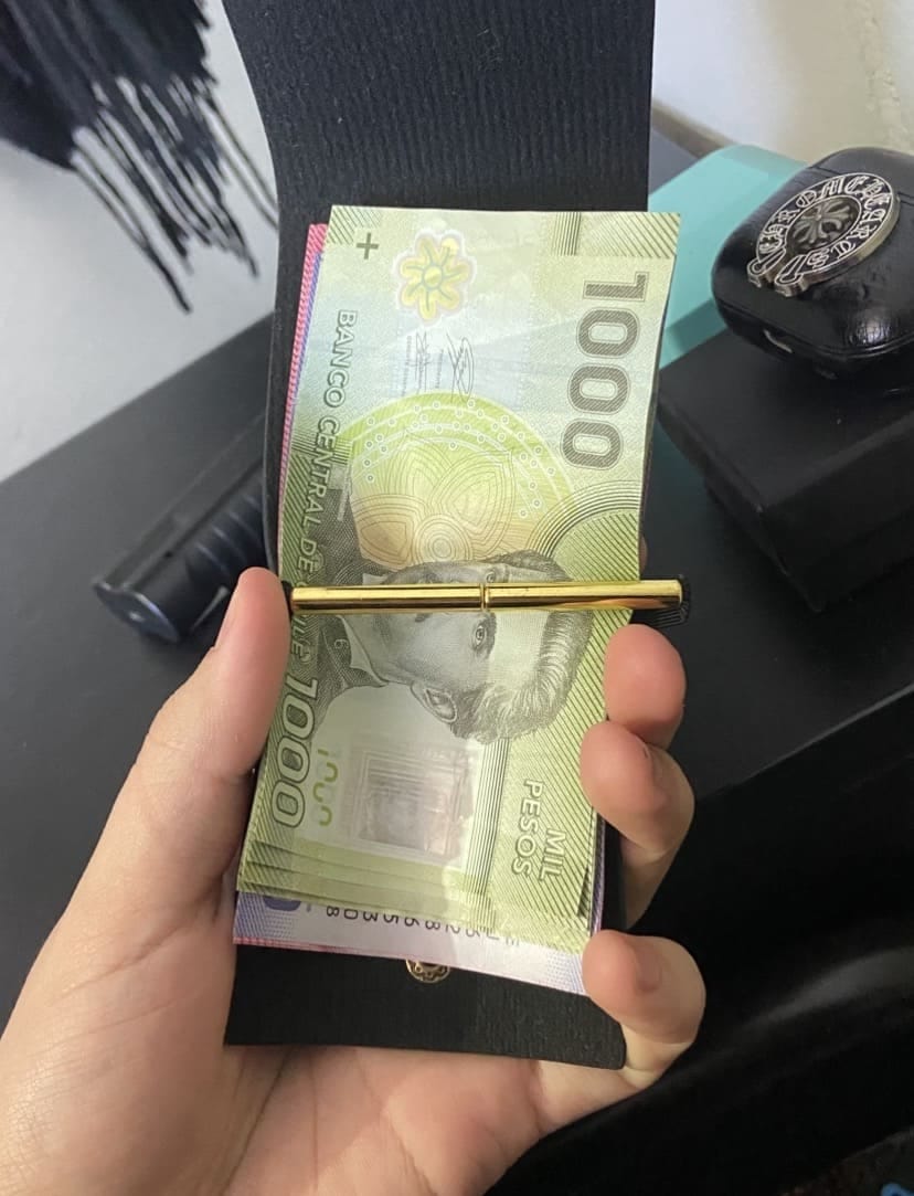 Customer photo review of PLATAWORTH™ Billetera Old Money