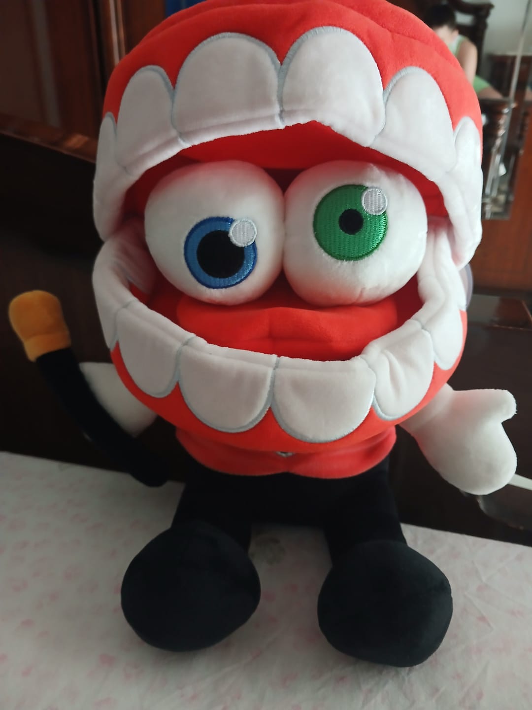 Customer photo review of Caine Plush
