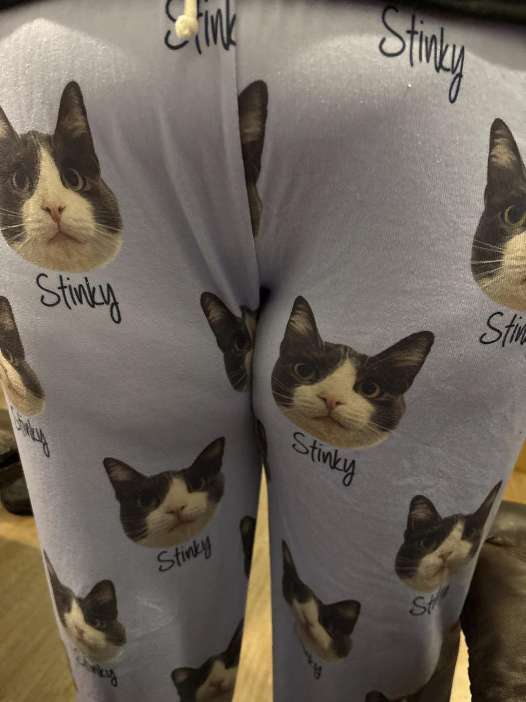 Customer photo review of Personalized Pet Photo Pajama, Custom Dog & Cat Portrait PJs, Family Matching Loungewear
