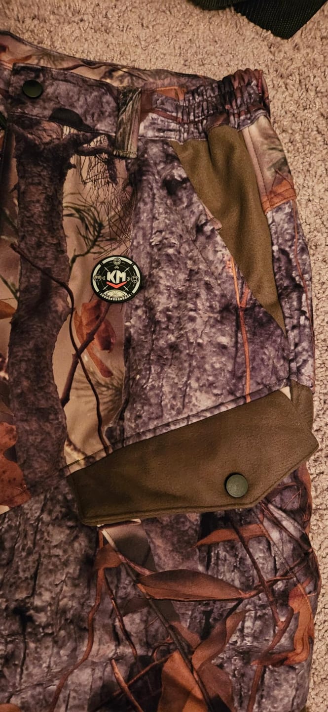 Customer photo review of Heated Pants Padded Knees Design for Hunting Hiking Camping