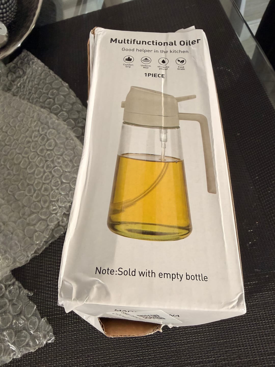 Customer photo review of 2 in 1 Oil Dispenser