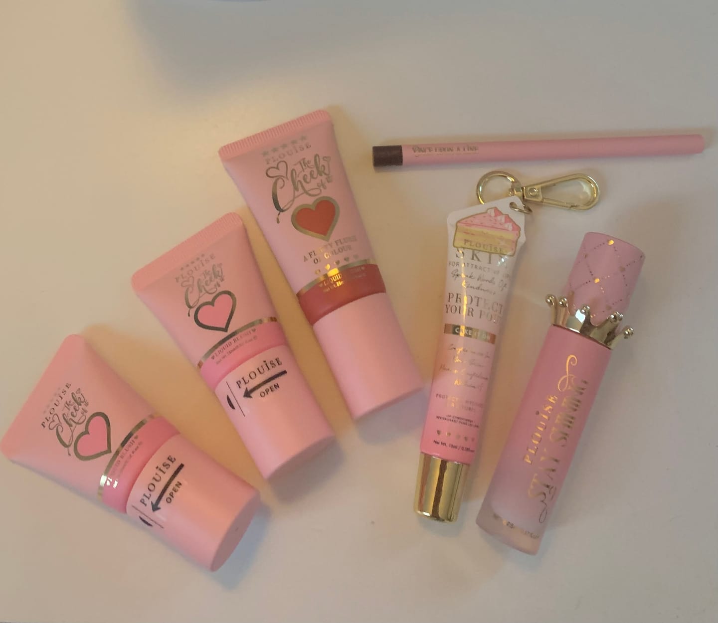 Customer photo review of The Cheek Of It Liquid Blush