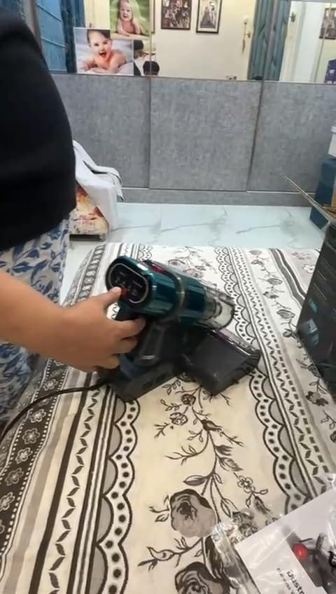Customer photo review of Dustro Pro Mattress Vacuum Cleaner