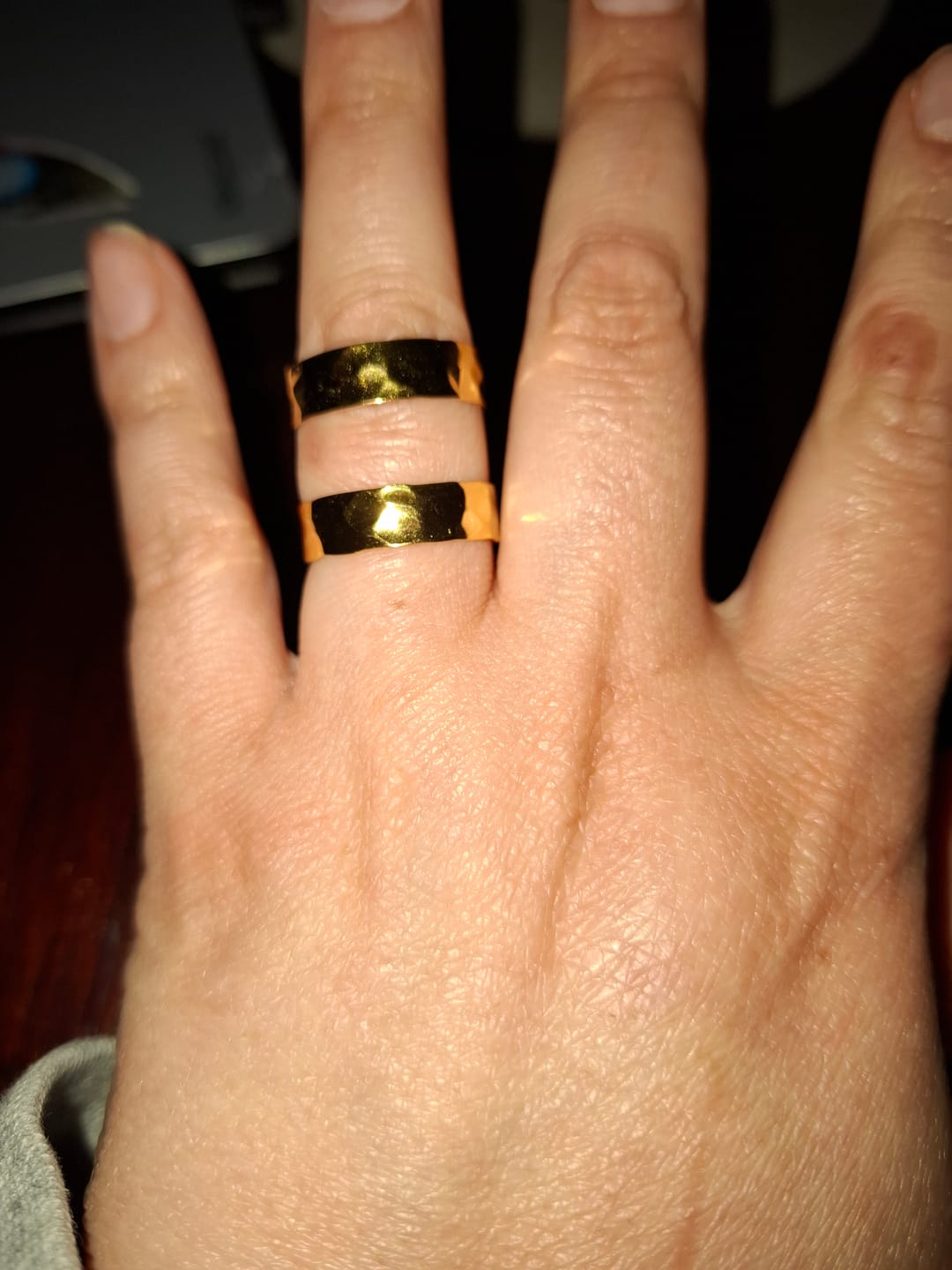 Customer photo review of Anillo Doble