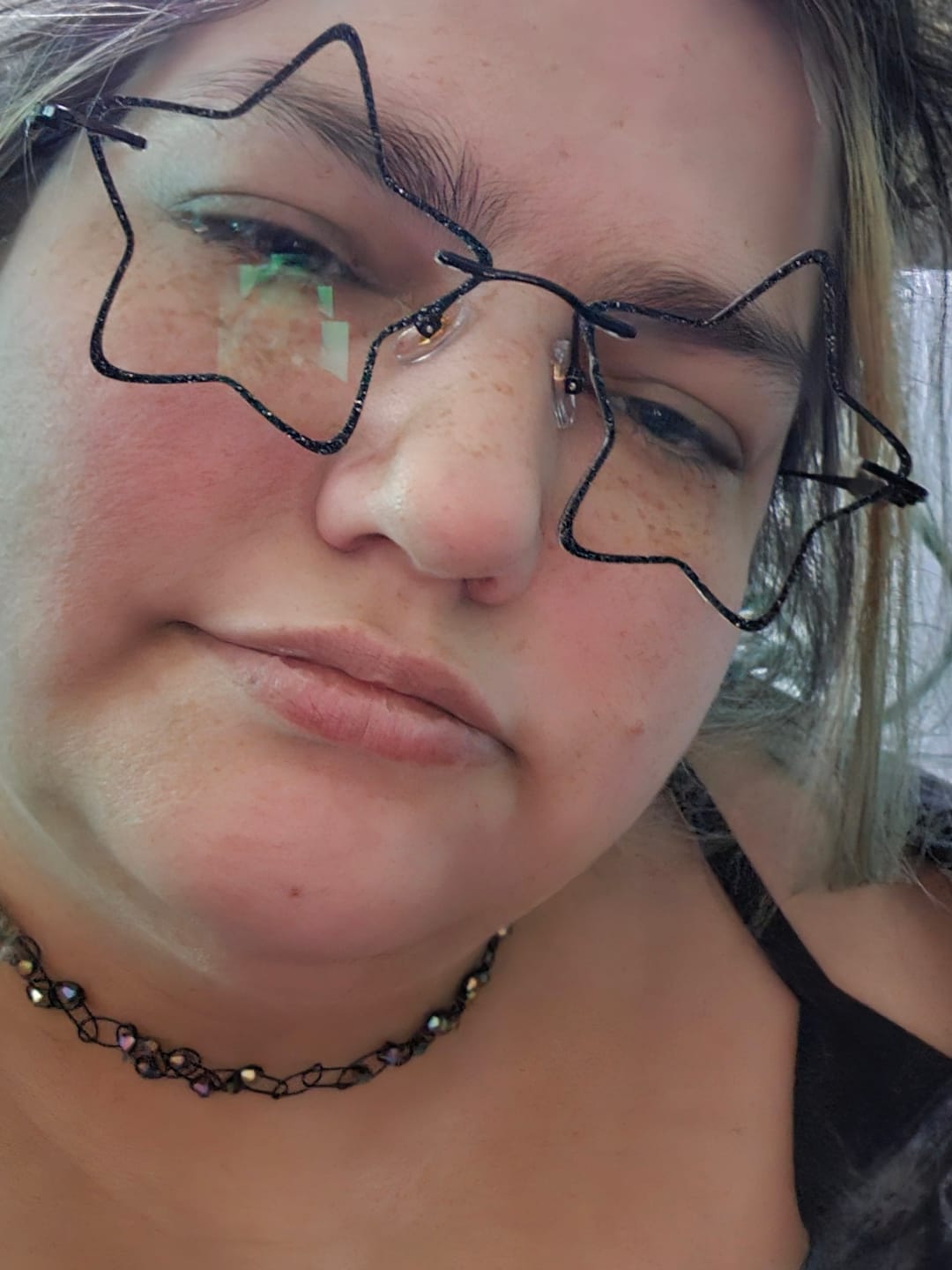 Customer photo review of Starr Eyeglasses