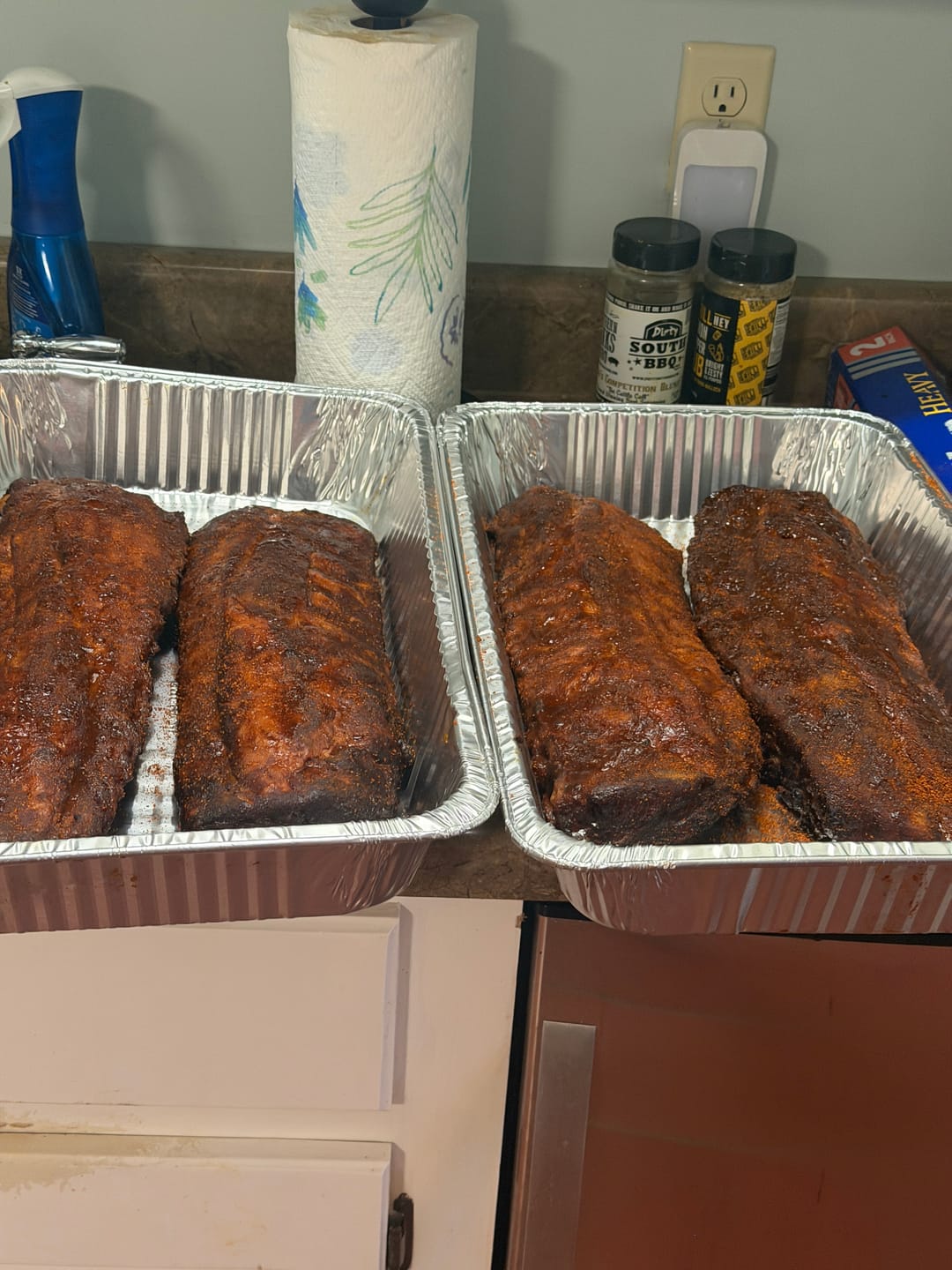 Customer photo review of Whiskey Peach BBQ Sauce