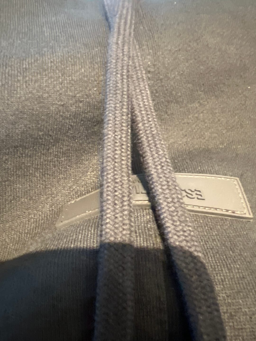 Customer photo review of Fear of God Essentials Sweatpants 'Stretch Limo'