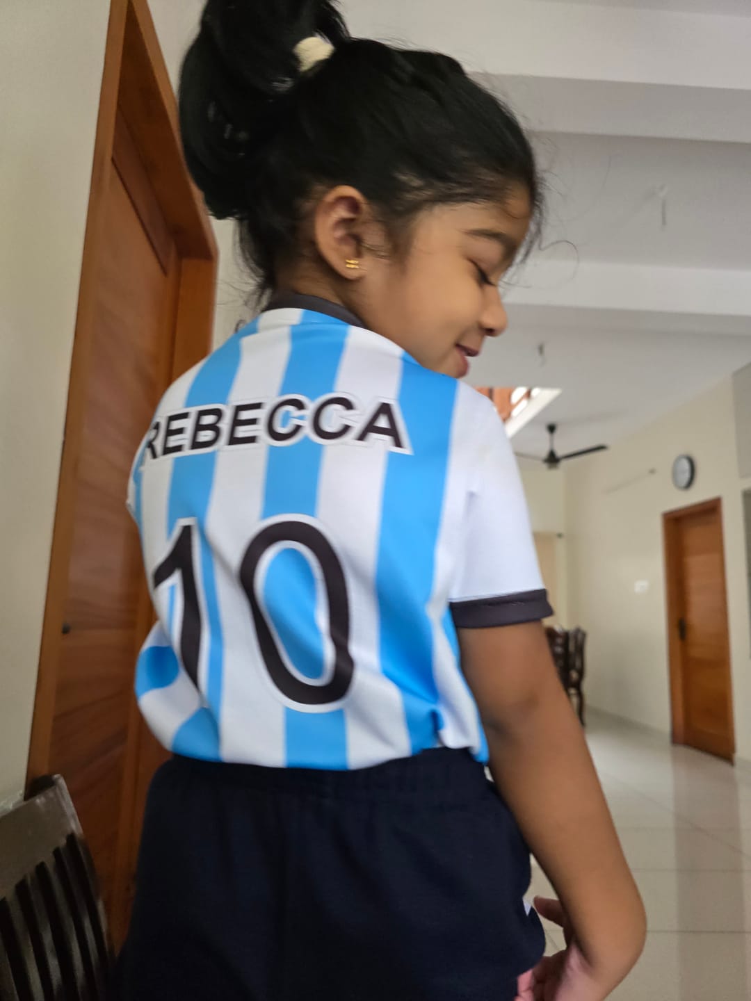 Customer photo review of Kids Jersey and Shorts Set