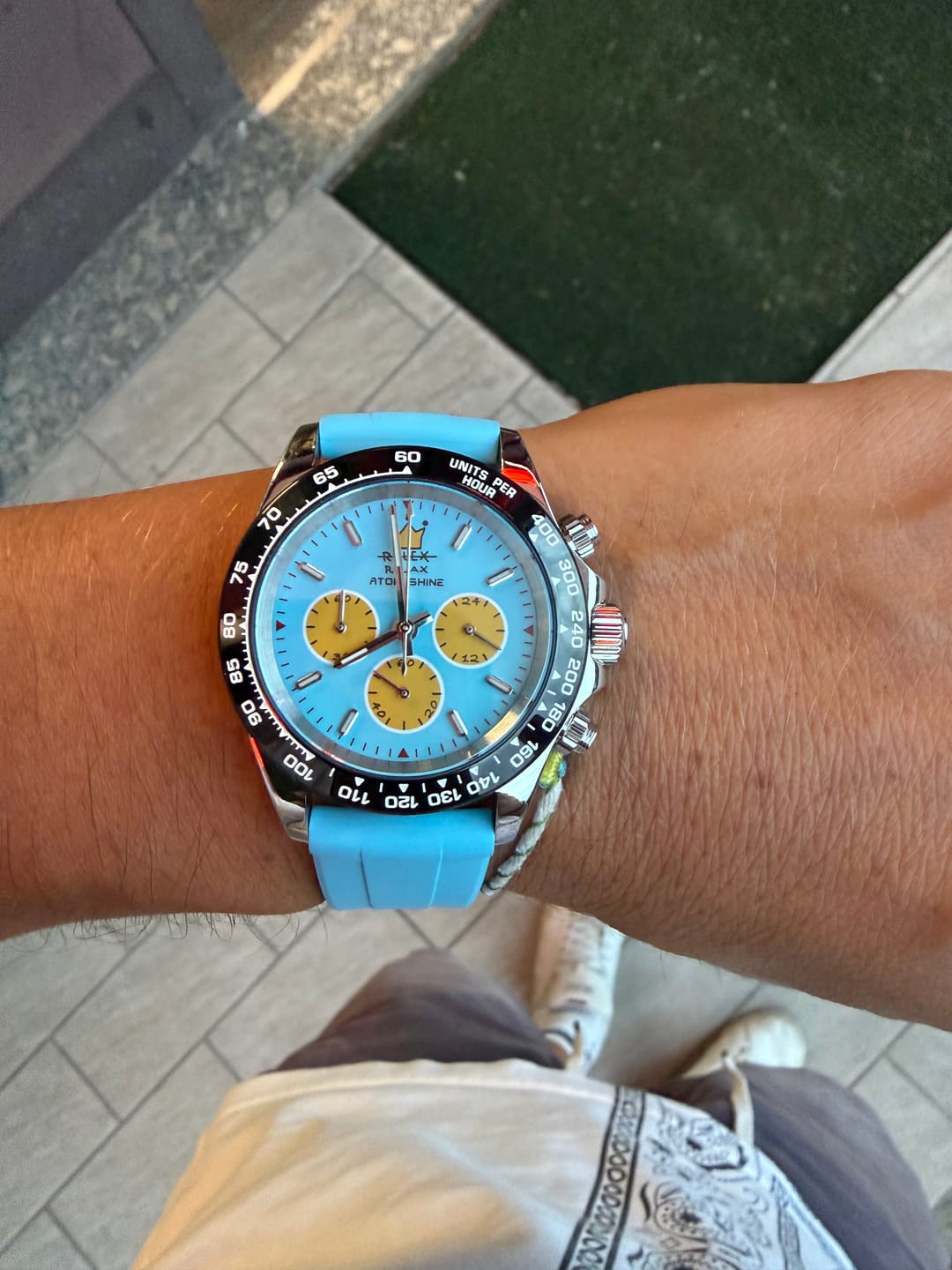 Customer photo review of VELOCIREX FLUORO WATCH