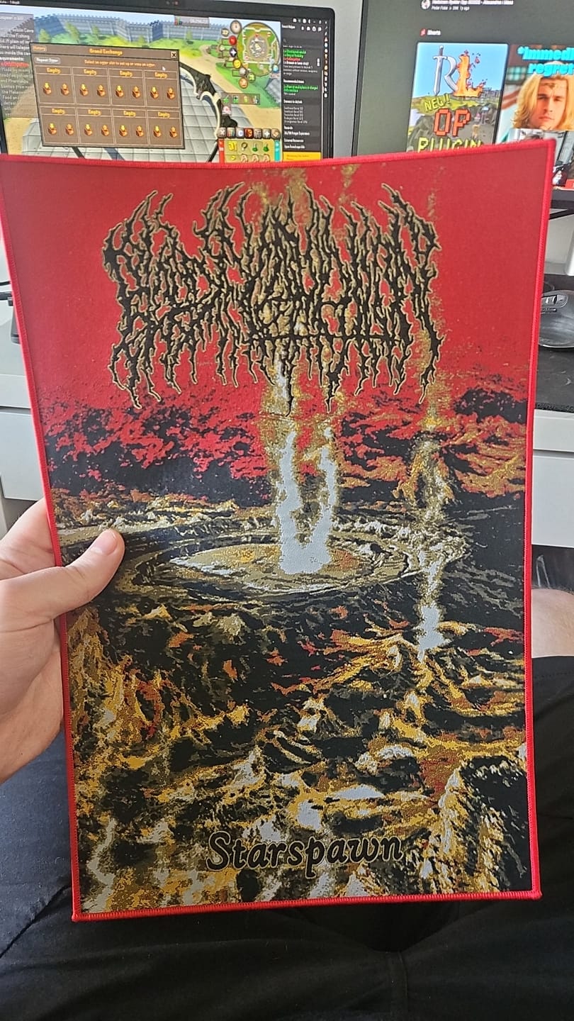 Customer photo review of Blood Incantation - Starspawn - Backpatch