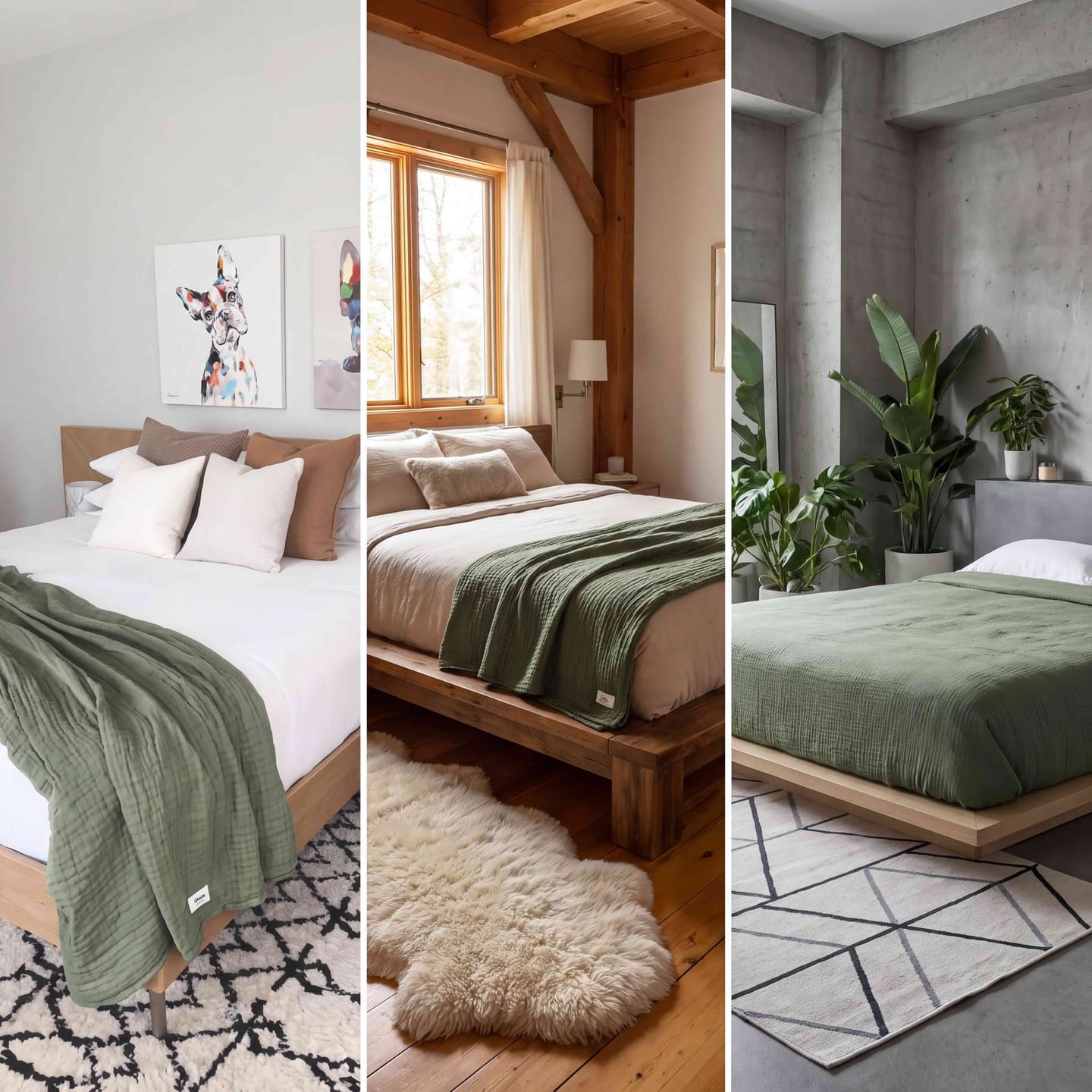 Customer photo review of MUSSELO Musselin-Decke