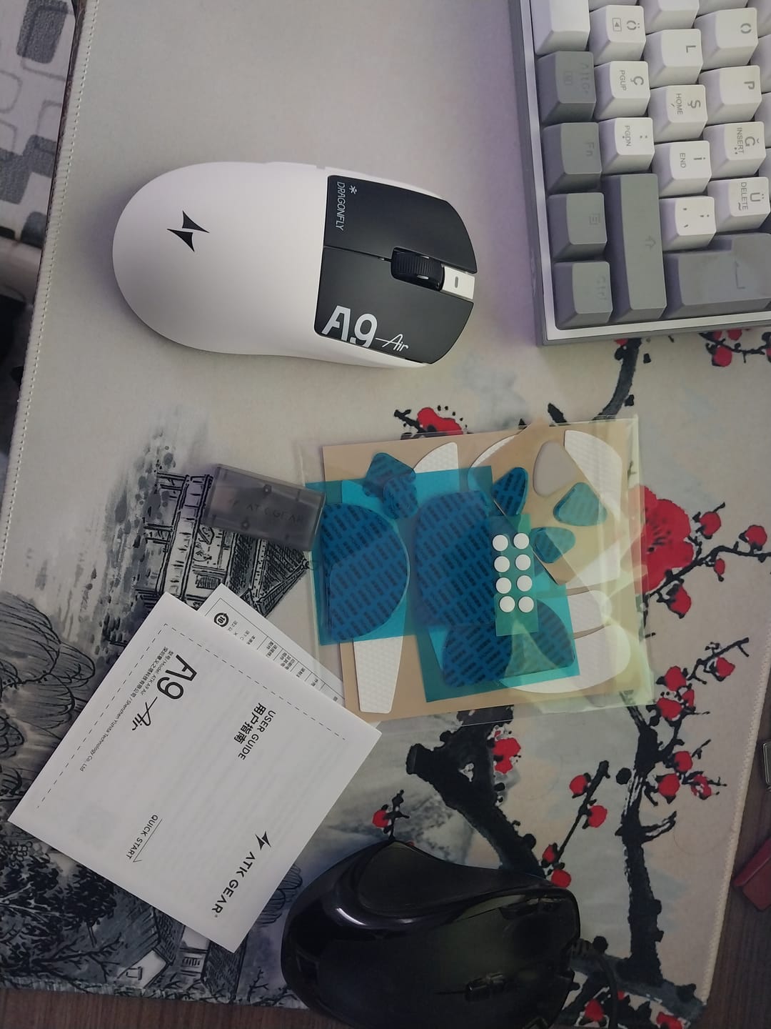 Customer photo review of ATK Dragonfly A9 Air Series Wireless Mouse
