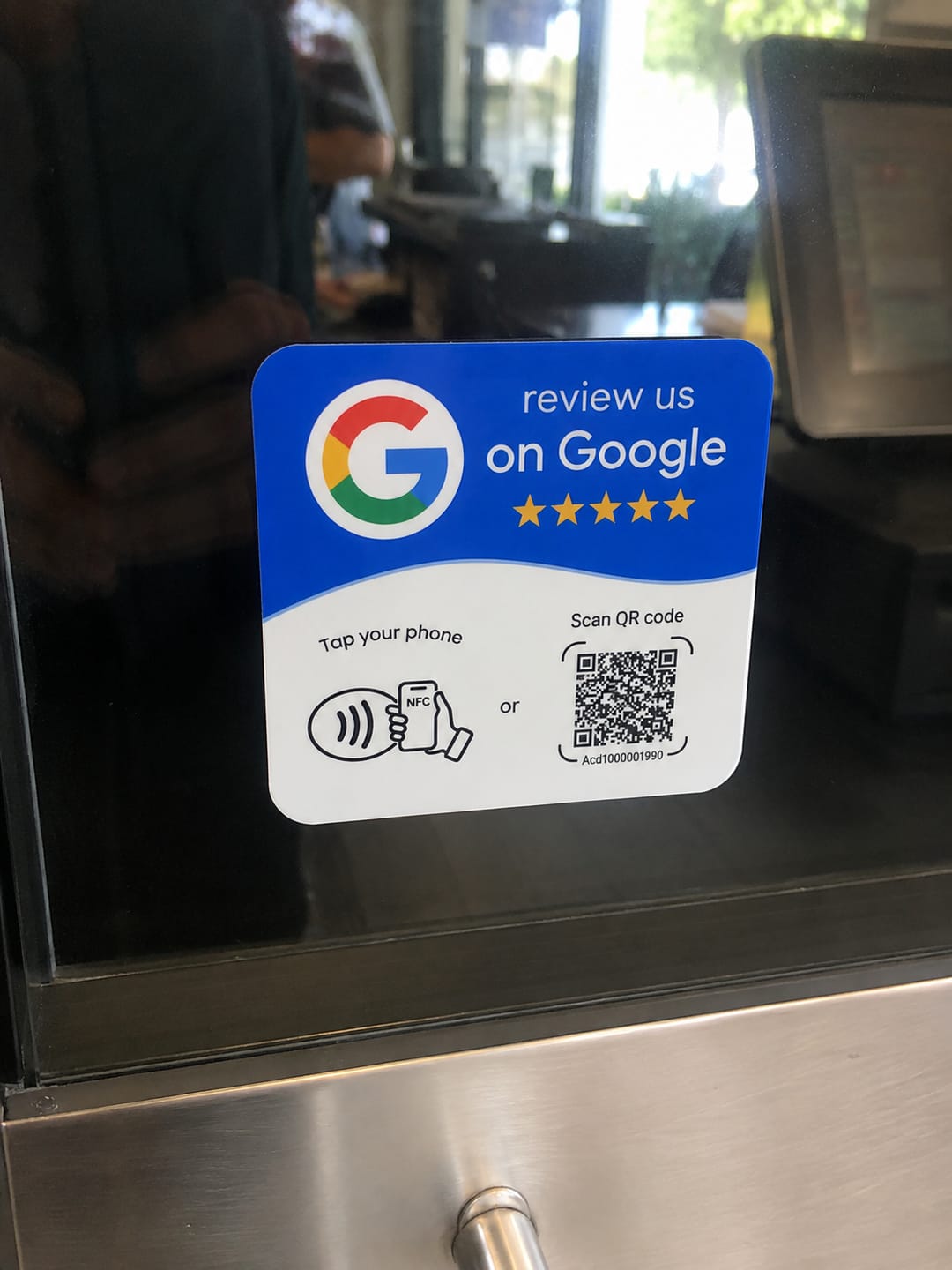 Customer photo review of Expositor Reseñas Google