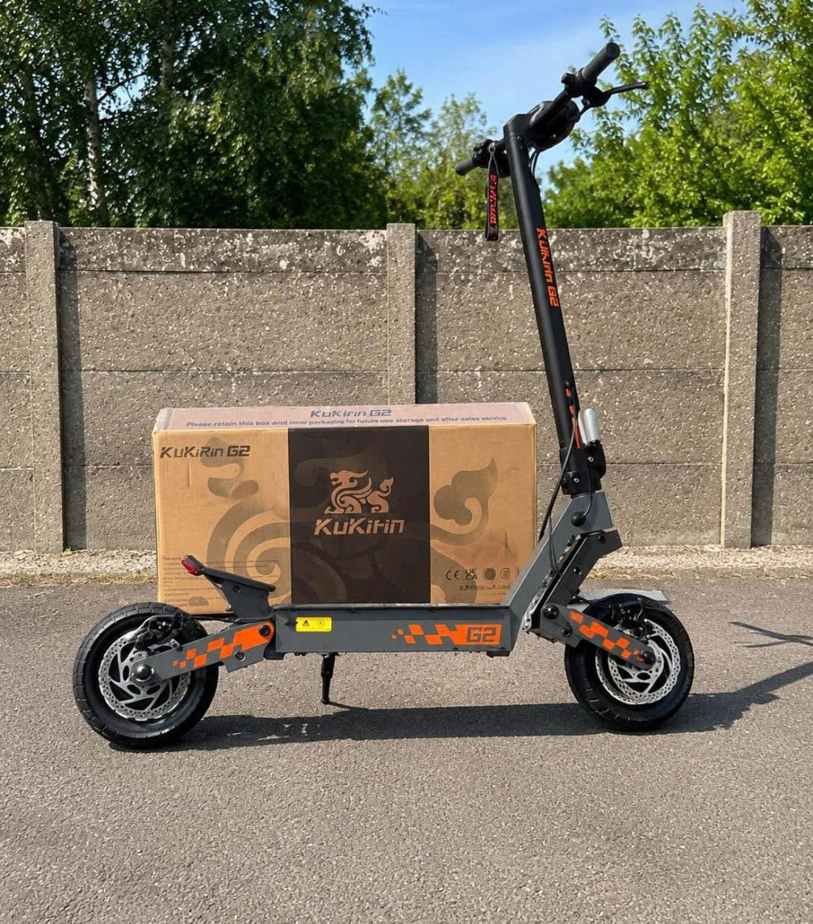 Customer photo review of KuKirin G2 City Electric Scooter