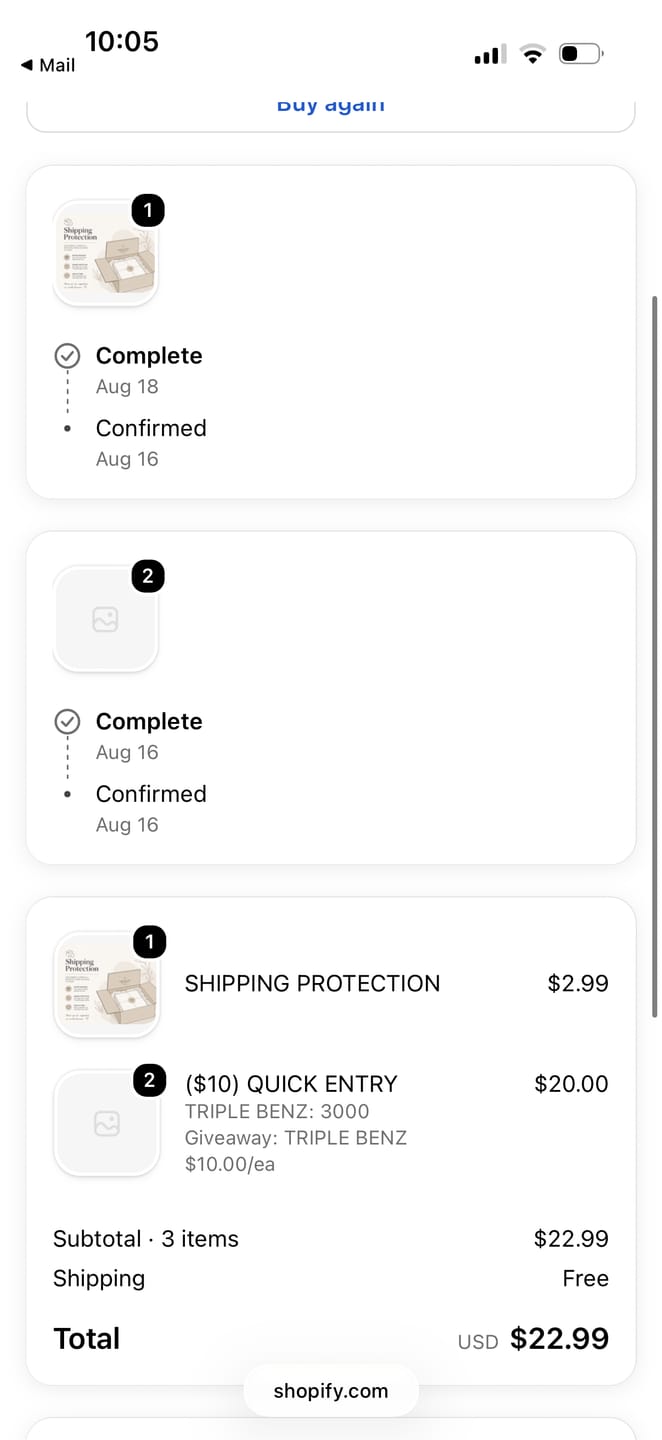 Customer photo review of ($10) QUICK ENTRY