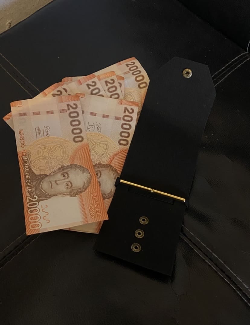 Customer photo review of PLATAWORTH™ Billetera Old Money