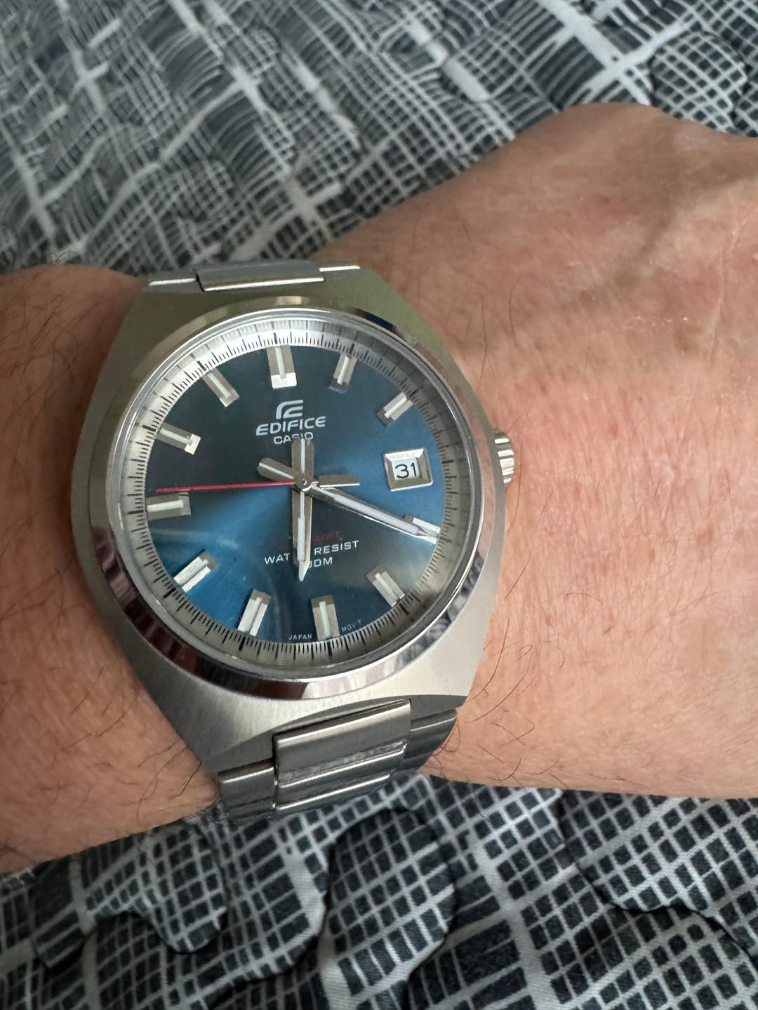 Customer photo review of Reloj Casio Edifice  EFB-109D-2AV Metálico Sapphire