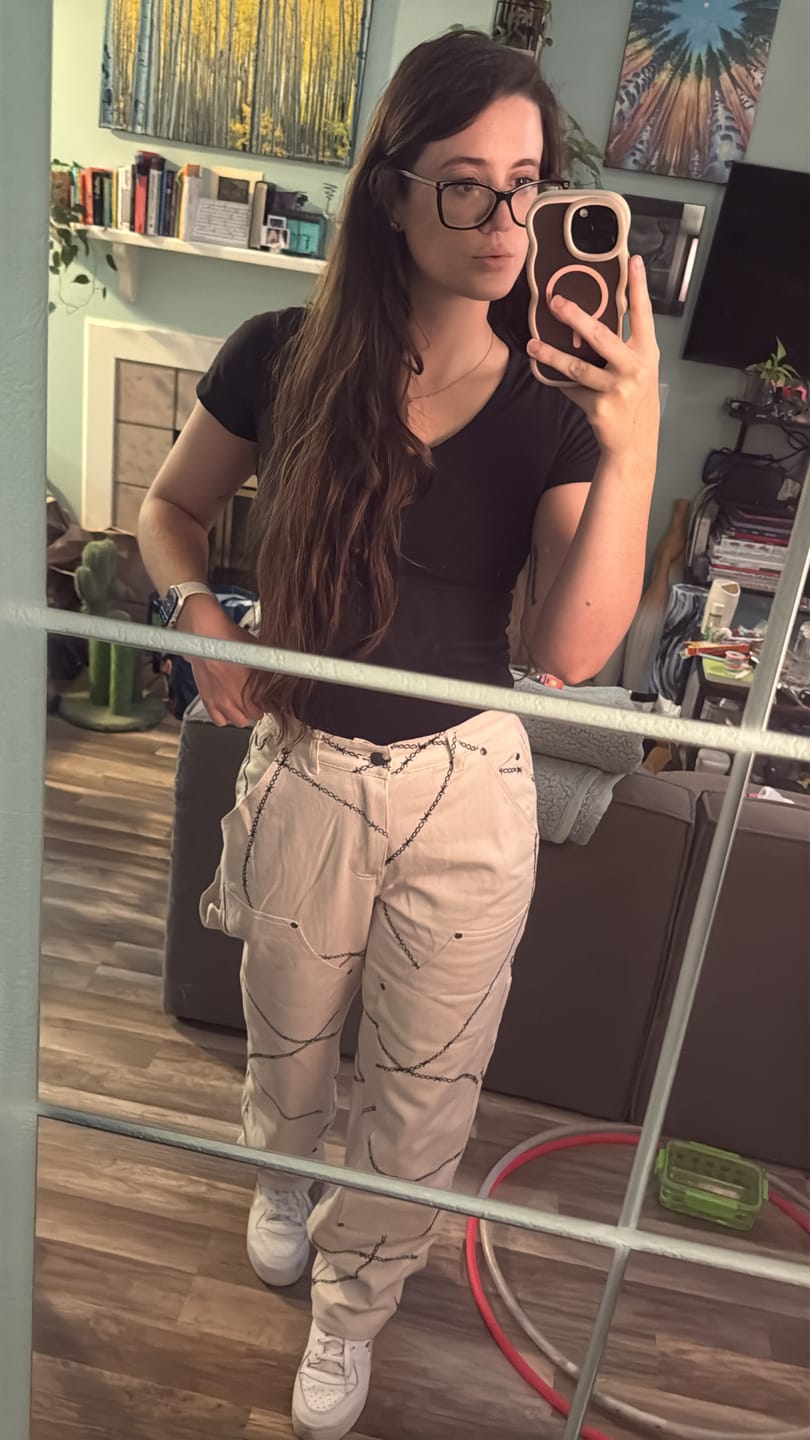 Customer photo review of Gravedigger Carpenter Pant - Bone