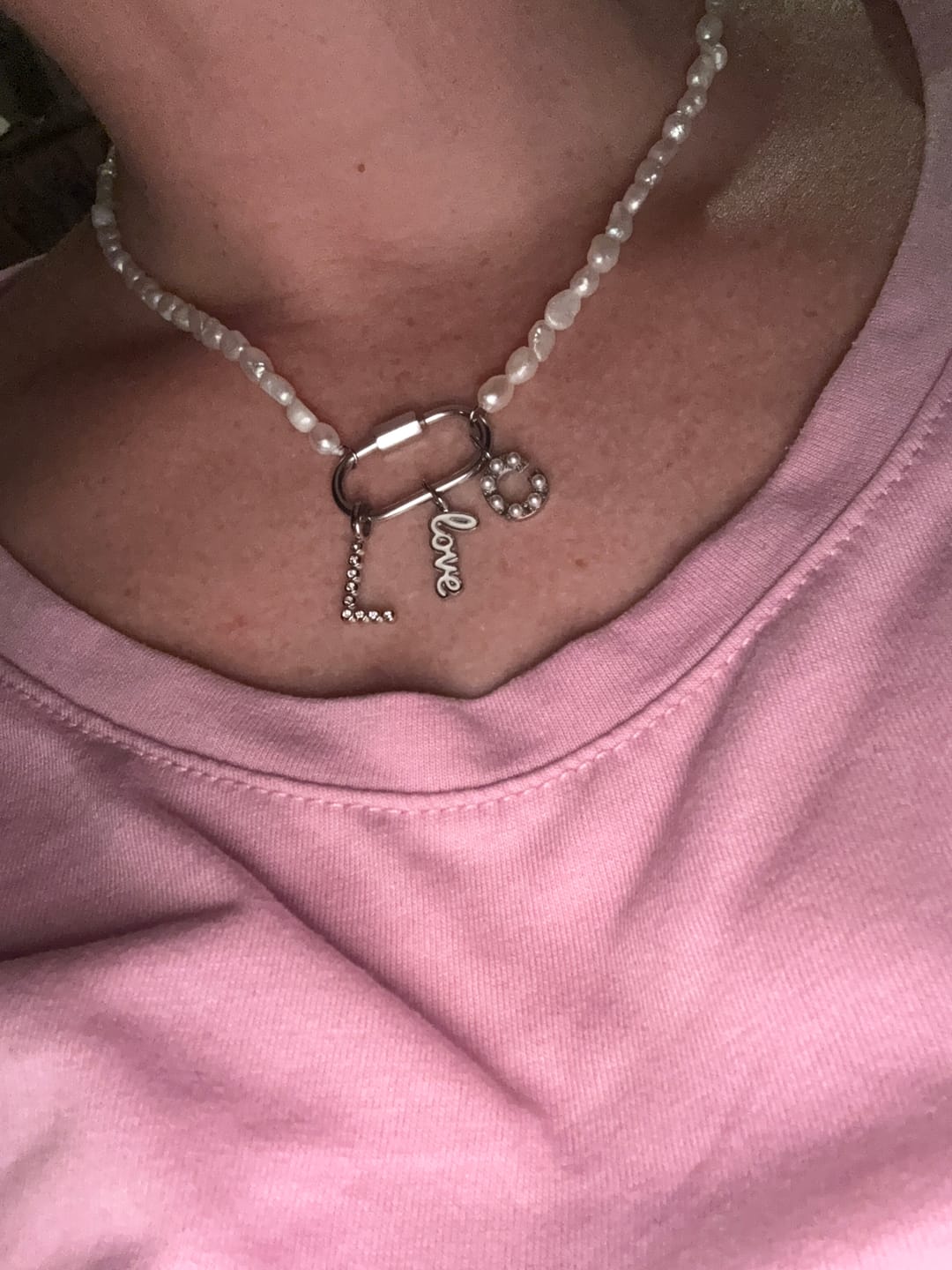Customer photo review of LULO love Charm | Cloud Dancer