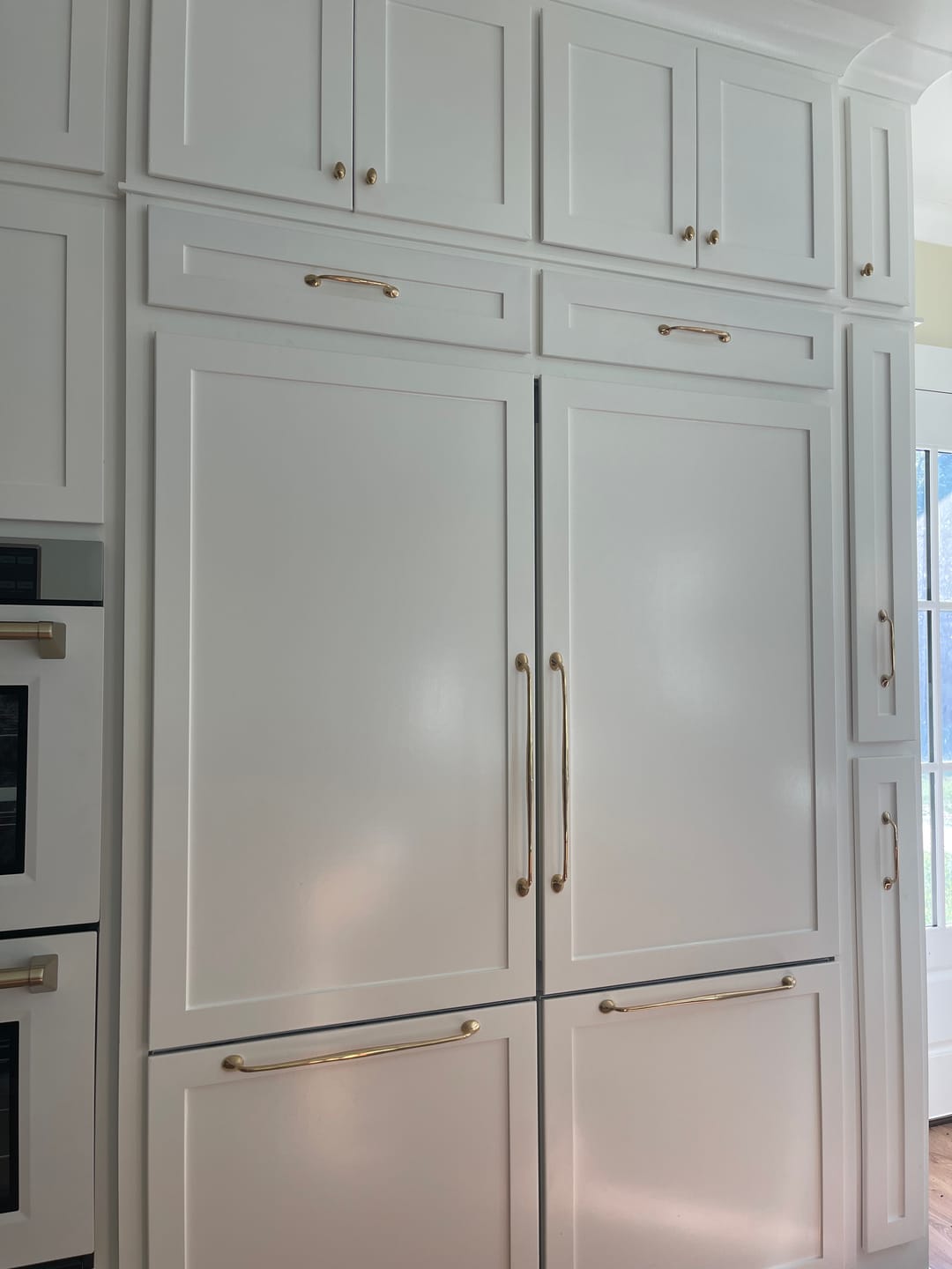 Customer photo review of Richmond Cabinet Pulls - Unlacquered Brass Polished