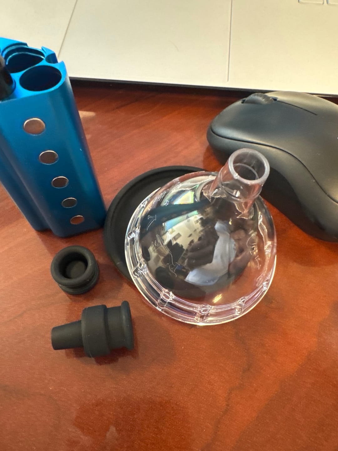 Customer photo review of Revetment Herb Funnel & Storage Cone Filler