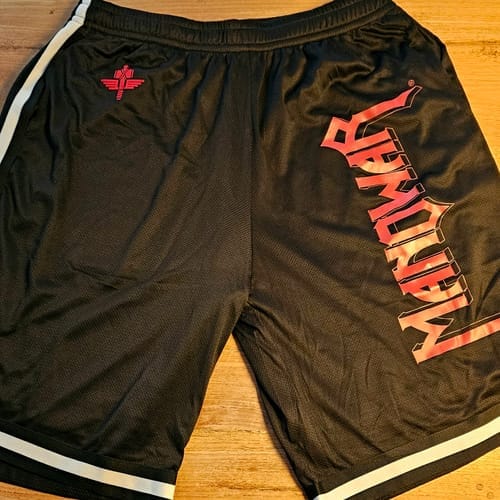 Customer photo review of MANOWAR BASKETBALL SHORTS