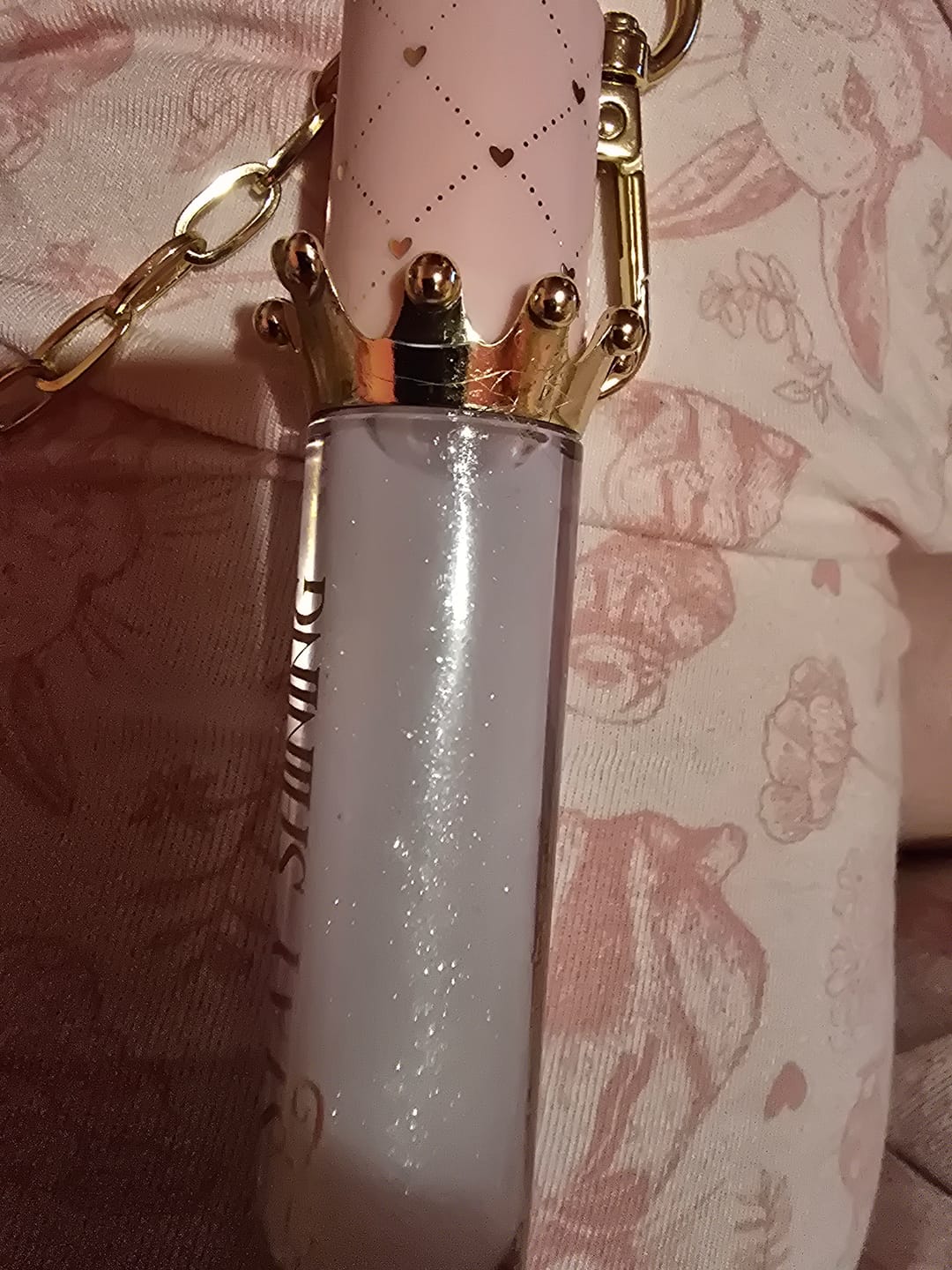 Customer photo review of Personalised Stay Shining Lip Oil