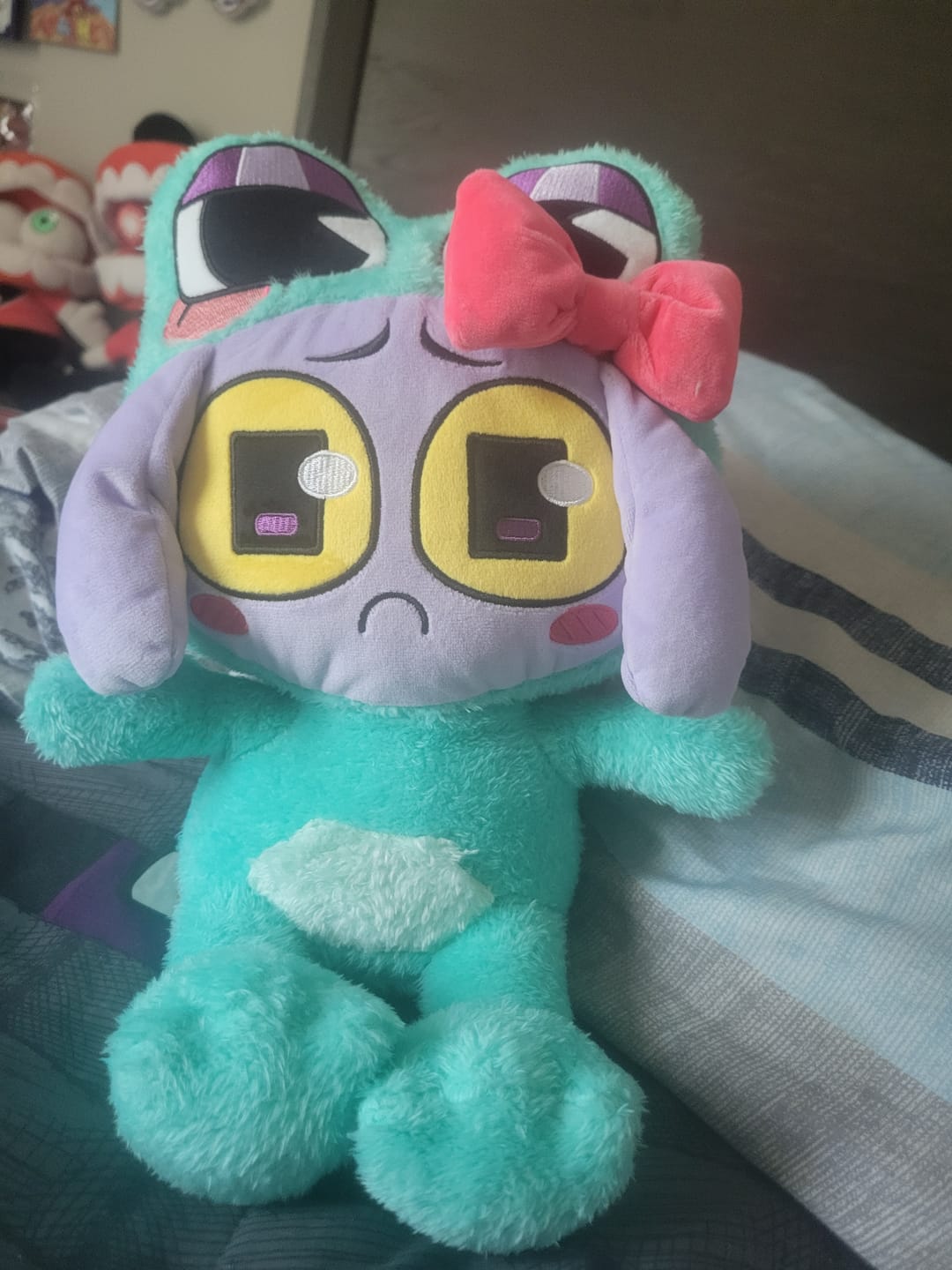 Customer photo review of Ribbit-Suit Jax Plush