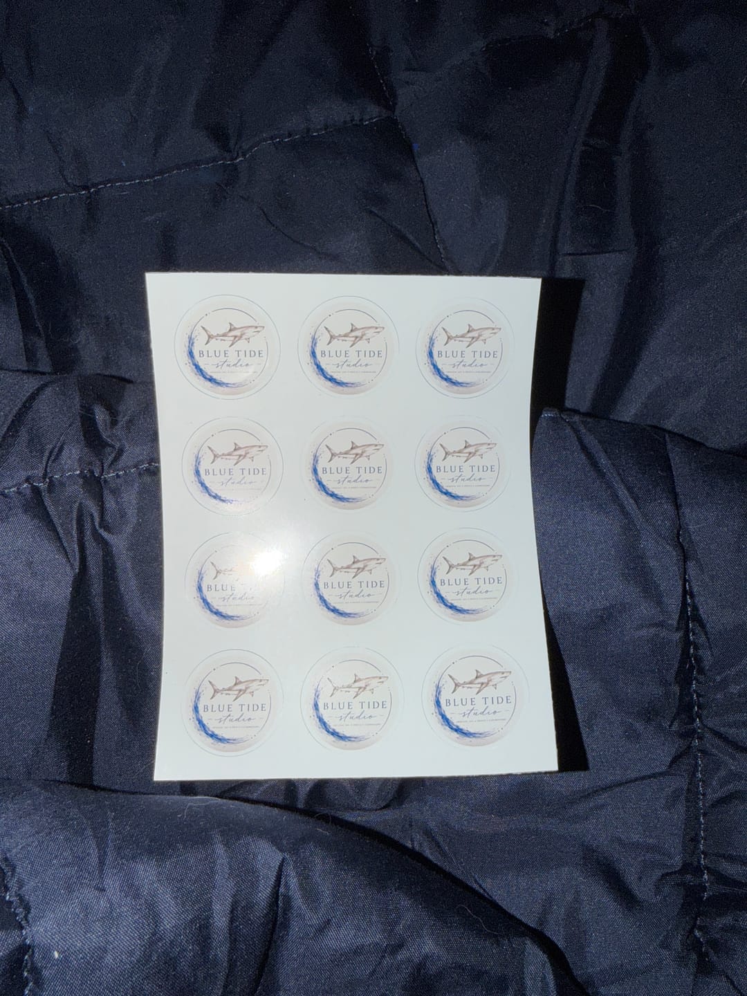 Customer photo review of Circle Sheet Labels