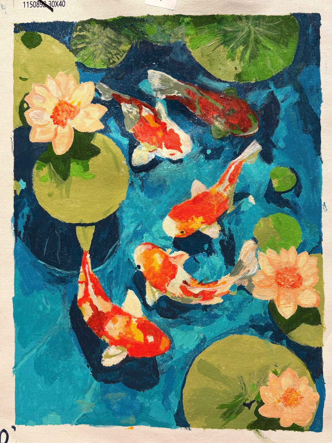 Customer photo review of Surprise Painting | Paint by Numbers