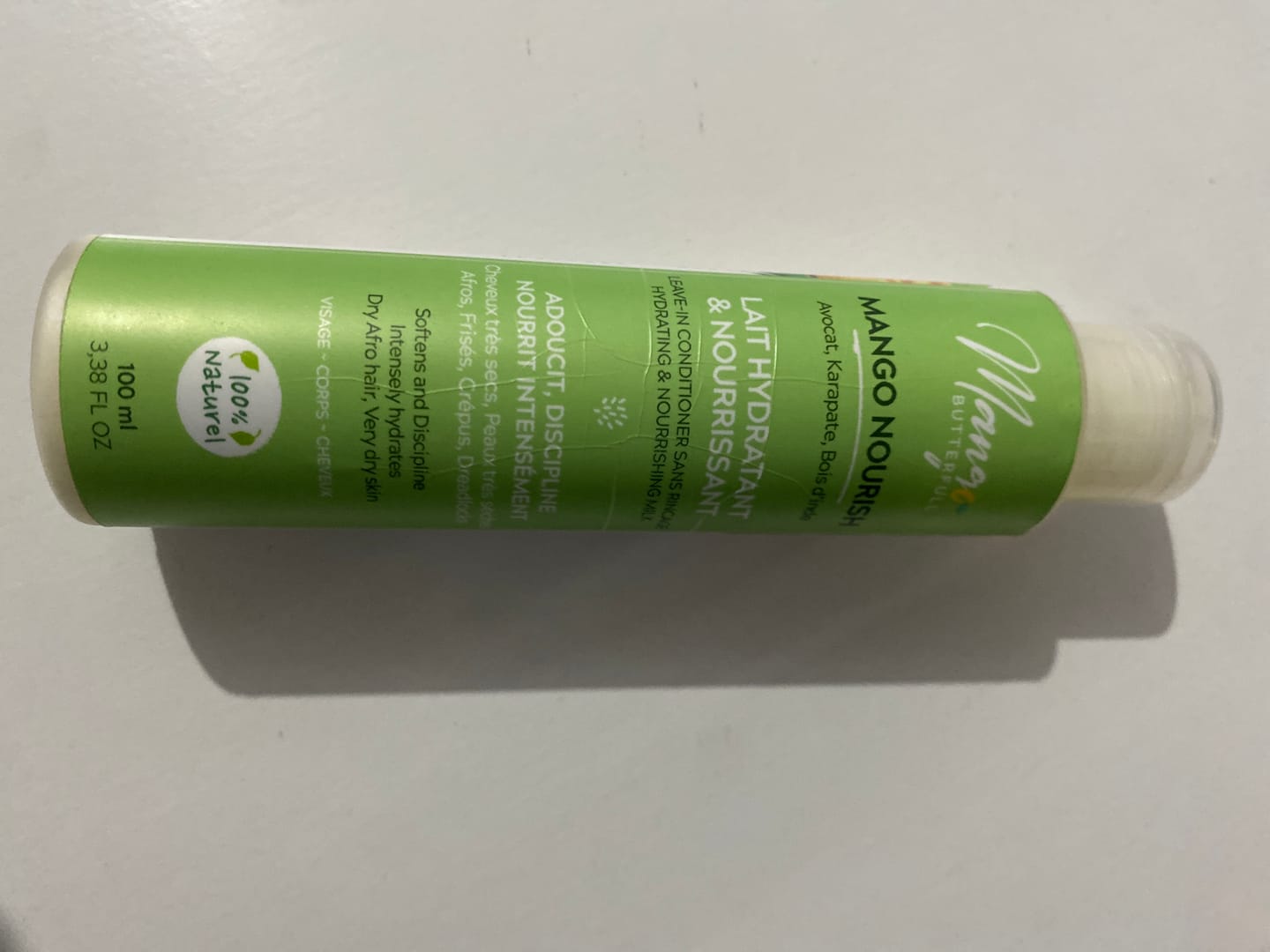 Customer photo review of Lait hydratant et nourrissant - NOURISH