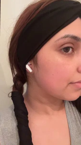 Customer photo review of Heatless Curling Headband