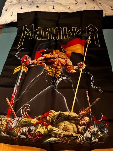 Customer photo review of MANOWAR FLAG WARRIORS OF THE WORLD GERMANY
