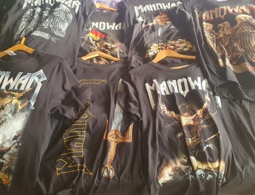 Customer photo review of Manowar T-shirt Gods And Kings White Logo