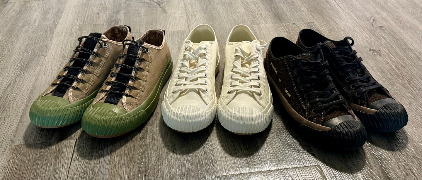 Customer photo review of Grounder Basecamp Low-Top Sand/Green