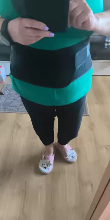 Customer photo review of Ceinture Lombaire de Soutien Ajustable