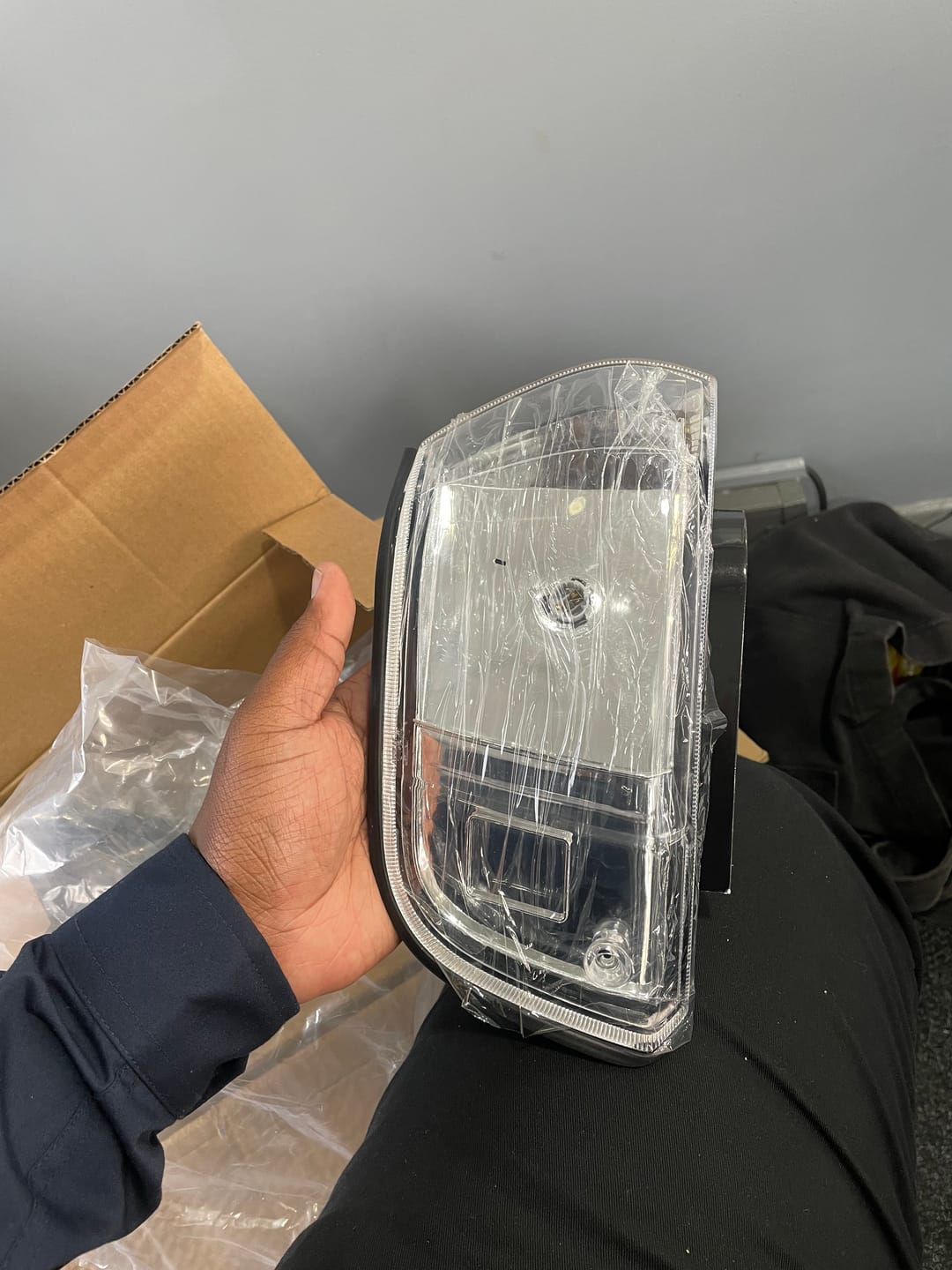 Customer photo review of Toyota Corolla Baby Cam Corner Light Crystal