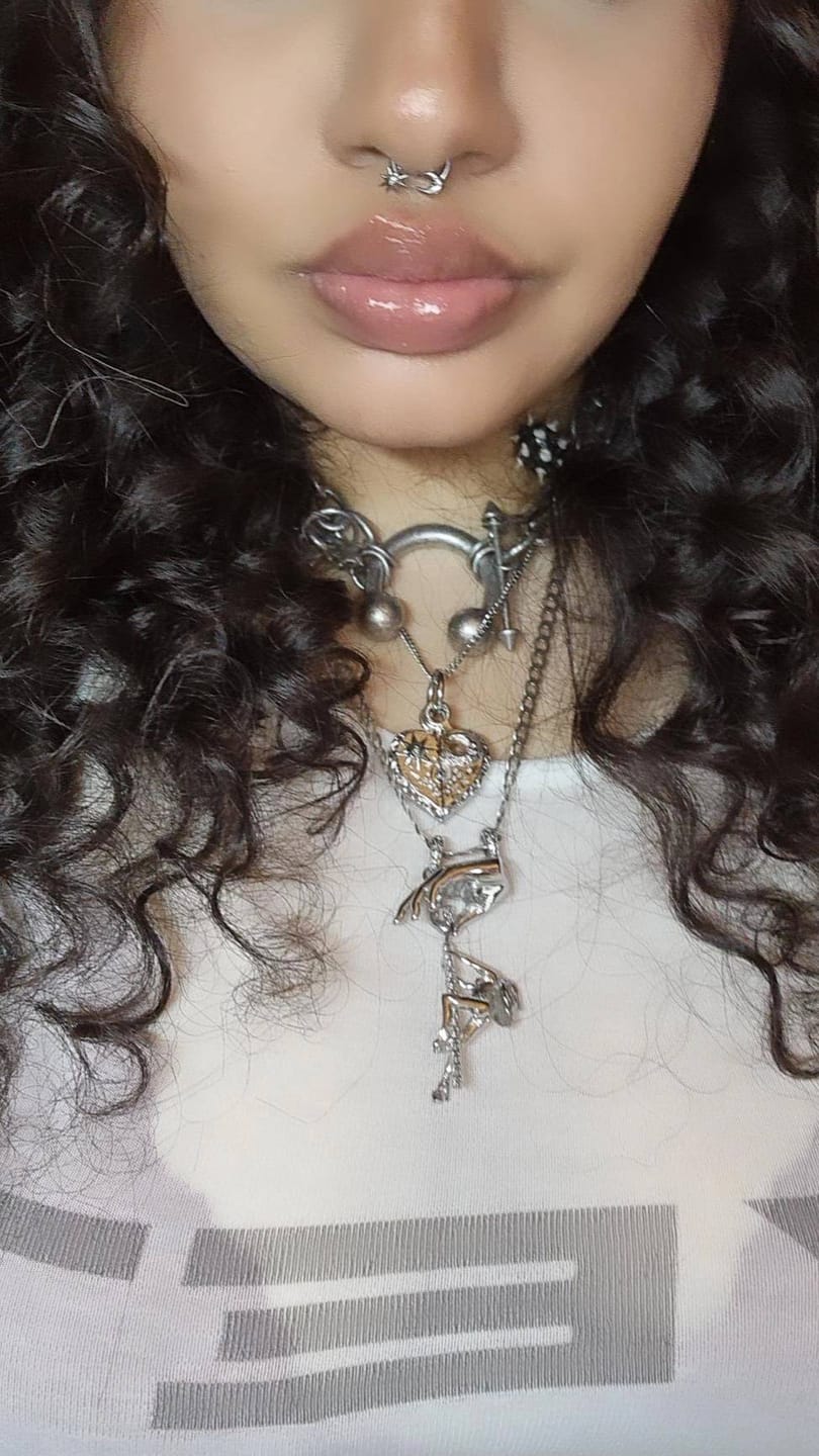 Customer photo review of SUNNY & LUNA REAL SEPTUM