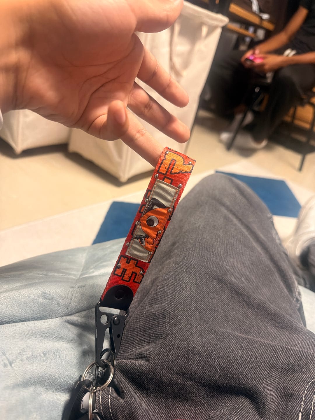 Customer photo review of Pochita Keystrap Bundle