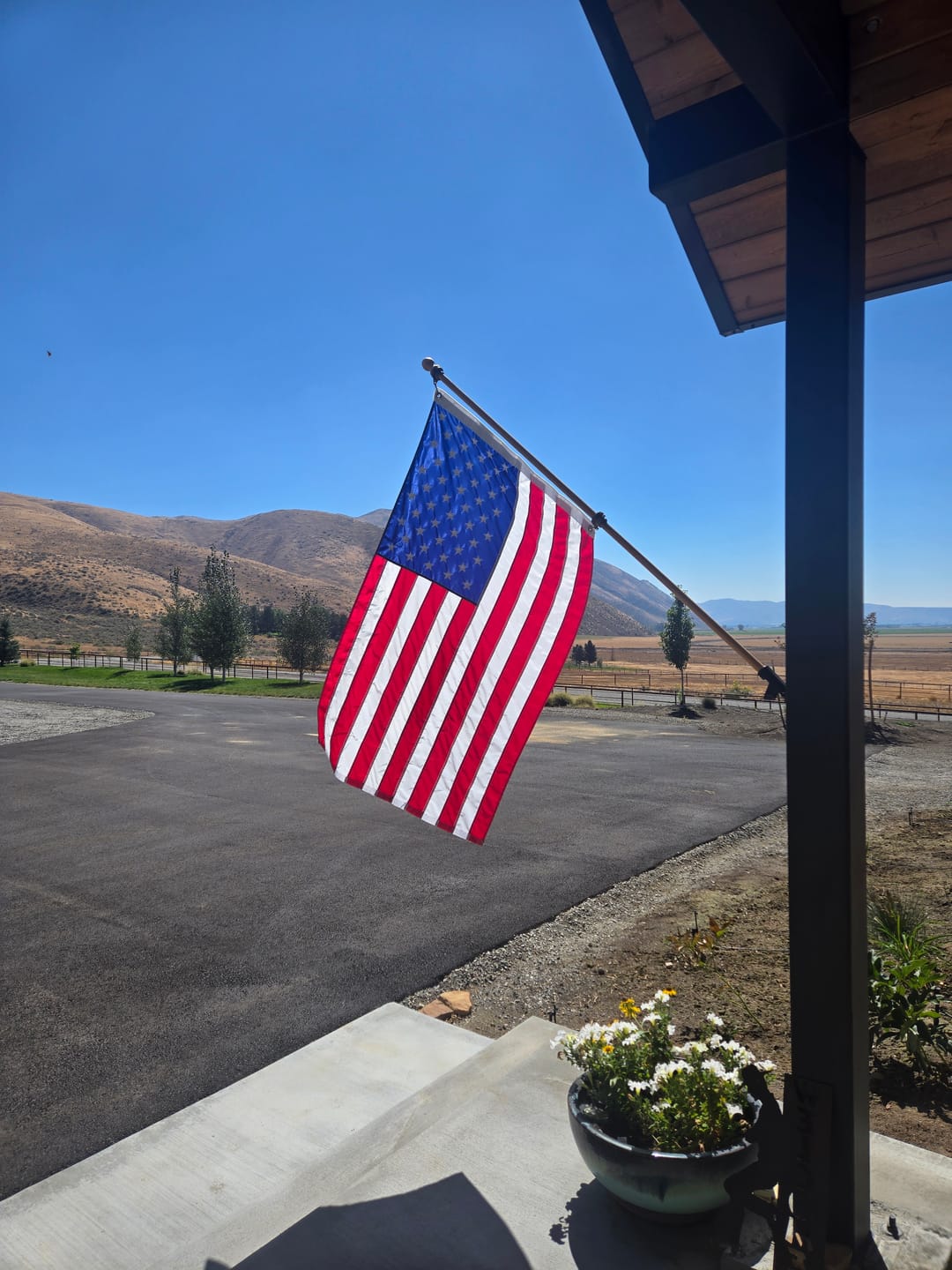 Customer photo review of 3' x 5' American Flag