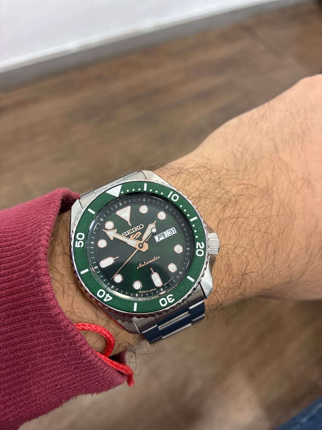Customer photo review of Reloj Seiko 5 Automático SBSA013 42,5mm Made in Japan JDM