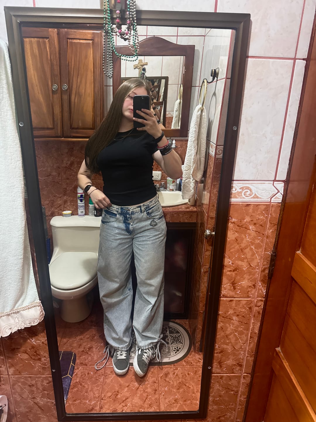 Customer photo review of W2298 - Boyfriend Jeans