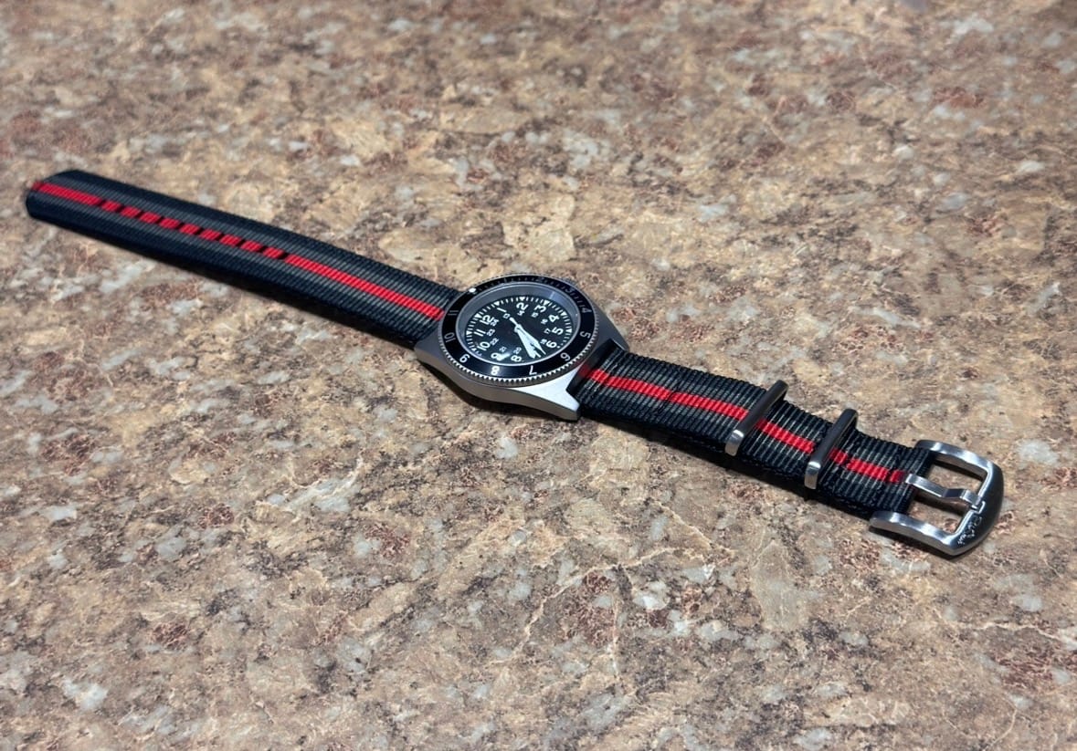 Customer photo review of The O2 Strap - Bond Red